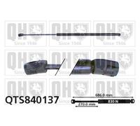 QUINTON HAZELL QTS840137 Tailgate strut