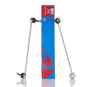 Quinton Hazell Stabiliser Link - QLS3294S - Single Bar Fits Front Axle Left or Right - Original Equipment OEM Quality Direct Fit Replacement - Length: 340mm - Finish: Powder-Coated