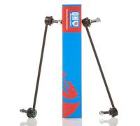 Quinton Hazell Stabiliser Link - QLS3733S - Single Bar Fits Front Axle Left - Original Equipment OEM Quality Direct Fit Replacement - Length: 341mm - Finish: Powder-Coated