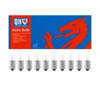 Quinton Hazell T4W 12V Car Licence Plate & Tail Light Bulbs 10 Pack
