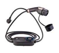 Quinton Hazell Type 2 EV Charging Cable | Type 2 to UK 3 Pin Plug With Controller - 3.7 kW | 5 Meter