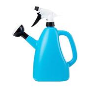 QUINTRA Gardening Home Use Watering Cans Spray Bottle Dual-Use Water Bottle Sprayer Multifunctional Practical Garden Tools Balcony Bed Set (Blue, One Size)