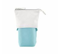 QUINTRA Plain Pull Down Pencil Case Adorable Multifunctional Creative Simple Large Capacity Cosmetic Bag Roller Pack, c, standard size