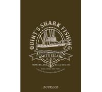 Quint's Shark Fishing Amity Island Notebook: Journal College Ruled Lined Blank Notebook Notepad