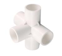 Quintuple Outlet PVC Pipe Fitting Water System Joint Connector Easy Installation Design Five-Connections 20mm