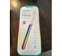Quip Sonic Travel Toothbrush, Rainbow Special Edition, Replaceable Brush Head, 3 Month Battery Life, ADA Accepted