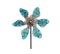 Quipulse Glow-in-the-Dark Colorful Butterfly Windmill in Blue Quipulse Blue