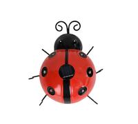 Quipulse Pack of 2 Warm White Seven-Spotted Ladybird Garden Light in Red Quipulse Red