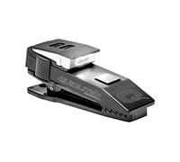 QUIQLITEX Dual White Hands-Free LED Pocket Light: 20-150 Lumens, Aluminum & Nylon Plastic Housing (USB Rechargeable)