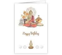 Quire Collections Quire Touch Of Classic Card Buddha, 90x139mm