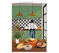 Quire Heartfelt Card Woman Cooking