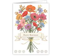 Quire Mac Classic Card Birthday Bouquet Of Flowers