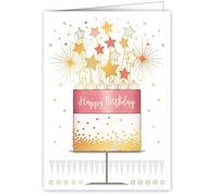 Quire Mac Classic Card Cake With Sparklers