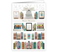 Quire Mac Classic Card Happy Reading Books and Kindle