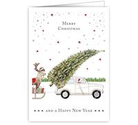 Quire Mac Classic Santa Car & Christmas Tree