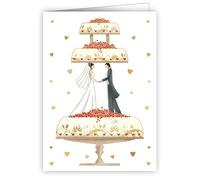 Quire Mini Card Couple & Cake
