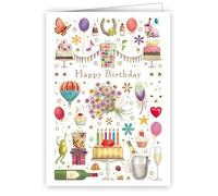 Quire Mini Card Happy Birthday, 70x89mm