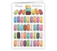 Quire Mini Card Macaroons,Multicoloured,70x89mm