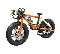 QuirkQuest Bicycle Building Blocks Set, 174Pcs Technick Motorcycle Model Toys, Mountain Bike Building Kit STEM Educational Dirt Bike Stunt Bike Building Toys Gift for Kids (KY1156)