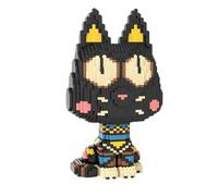 QuirkQuest Egyptian Cat Micro Building Set Cute Bastet Ainmal Decor Model for Cat Lovers-2000+PCS