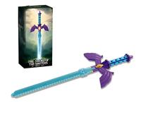QuirkQuest Sword Building Blocks Set, Cool The Sword of The Masters, Collectible Build and Display Model, Anime-Style Cosplay Toy, Gifts for Classic Game Fans Boys Girls 14+ (820 PCS)