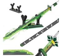 QuirkQuest Sword Building Set, 710PCS Sanemi Sword Building Blocks Kit with Scabbard and Stand, Anime Fan Cosplay Swords Katana Samurai Model Toys, Ideas Decor Gifts for Teens Adults 14+(1520)