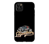 Quirky Cartoon Oldtimer Hot Rod Rockabilly Be Legendary Case for iPhone 11 Pro Max
