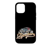 Quirky Cartoon Oldtimer Hot Rod Rockabilly Be Legendary Case for iPhone 12/12 Pro