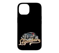 Quirky Cartoon Oldtimer Hot Rod Rockabilly Be Legendary Case for iPhone 14