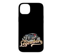 Quirky Cartoon Oldtimer Hot Rod Rockabilly Be Legendary Case for iPhone 14 Plus
