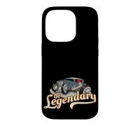 Quirky Cartoon Oldtimer Hot Rod Rockabilly Be Legendary Case for iPhone 14 Pro