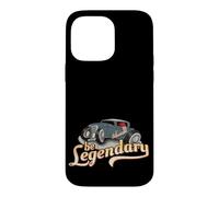 Quirky Cartoon Oldtimer Hot Rod Rockabilly Be Legendary Case for iPhone 14 Pro Max