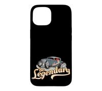 Quirky Cartoon Oldtimer Hot Rod Rockabilly Be Legendary Case for iPhone 15