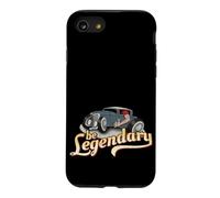 Quirky Cartoon Oldtimer Hot Rod Rockabilly Be Legendary Case for iPhone SE (2020) / 7/8