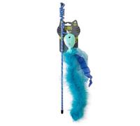 Quirky Kitty Nifty Narwhal Wand Cat Toy with Catnip, Pack of 1