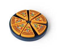 Quirky Kitty Pizza Puzzle Interactive Cat Toy, Mental Stimulation, Treat Dispenser, Slow Feeder, Mental Strategy Cat Toy