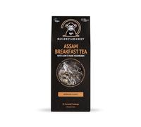 Quirky Monkey - Assam Breakfast Tea with Lion’s Mane Mushroom, Morning Glory! - Rich, Malty Notes of Assam Tea with Earthy Undertones of Lion’s Mane, Vegan & Gluten Free - 15 x Teabags