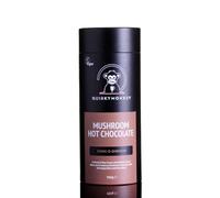 Quirky Monkey - 'Choc-O-Shroom' - Mushroom Hot Chocolate - Reishi, Cordyceps, Lion’s Mane Fusion - with Raw Cacao, Ashwagandha, Maca, MCT Oil, Cinnamon, Rose Hip - Vegan & Gluten Free, 150g Tube