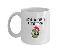 Quirky Printz Novelty Salad Fingers Have A Rusty Christmas Funny Gift Slogan Mug SK353
