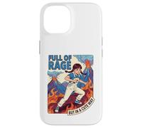 Quirky Retro Humor Full of Fury Adorable Youth Chaos Case for iPhone 14
