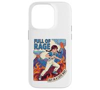 Quirky Retro Humor Full of Fury Adorable Youth Chaos Case for iPhone 14 Pro