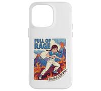 Quirky Retro Humor Full of Fury Adorable Youth Chaos Case for iPhone 14 Pro Max