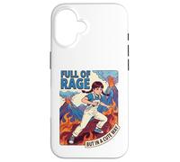 Quirky Retro Humor Full of Fury Adorable Youth Chaos Case for iPhone 16