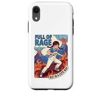 Quirky Retro Humor Full of Fury Adorable Youth Chaos Case for iPhone XR