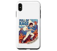 Quirky Retro Humor Full of Fury Adorable Youth Chaos Case for iPhone XS Max