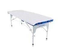 QUIRUMED Disposable Stretcher Sheets, Non-Adjustable, Roll of 100 Units, Thickness 35 g, White, Polypropylene, Pre-Cut Every 190 cm, Width 80 cm