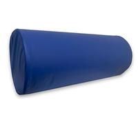 QUIRUMED Roller Cushion, 55 x 20 cm, Colour Blue, Leatherette, Ergonomic, Foam Padded, for Yoga, for Fitness, for Massage