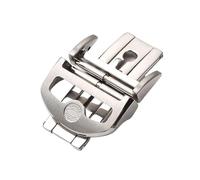 Quirxio 18mm solid Stainless Steel Butterfly Buckle For IWC IW323101 Big Pilot Watchband Strap Silver Clasp folding buckle
