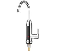 Quirxio 3000W Electric Instant Hot Water Heater Faucet LCD Display Dual Use Kitchen Tap(Plastic Style A)