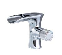 Quirxio Black Smart LED Digital Bathroom Basin Faucet - Brass Mixer Tap with Temperature Display, Modern Deck-Mounted Design(C)